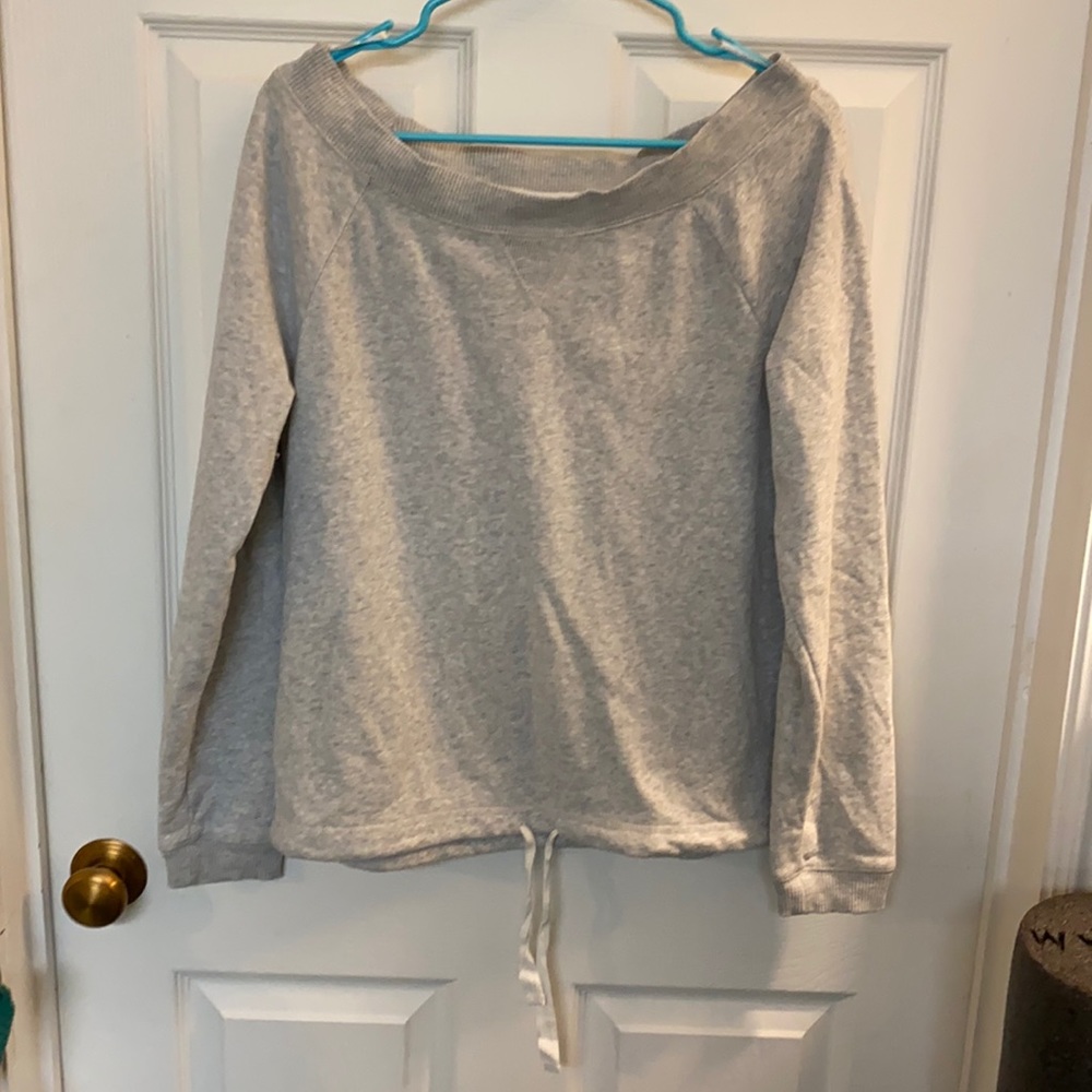 Old navy off the shoulder sweatershirt